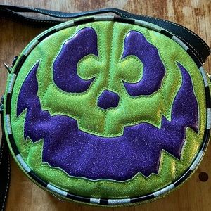 Love Pain and Stitches Pumpkin Kult Bag